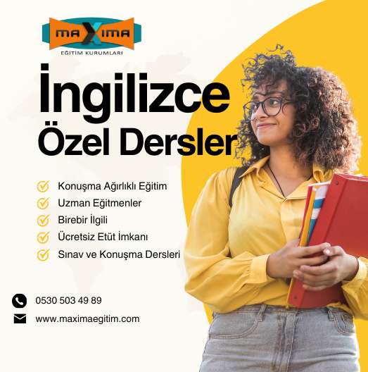 Özel Dersler - İngilizce Programı